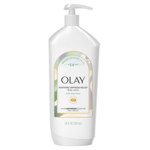 Olay Soothing Dryness Relief Body Lotion, with Aloe Vera
