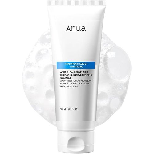 Anua 8 Hyaluronic Acid Hydrating Gentle Foaming Cleanser