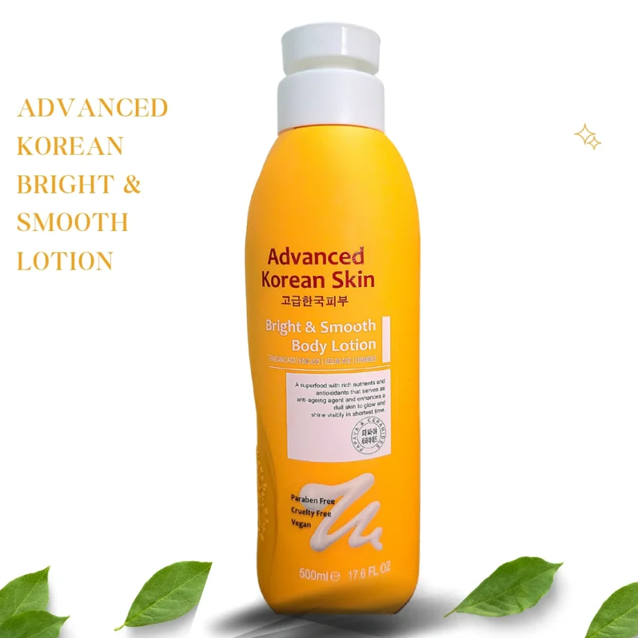 Advanced Korean Bright & Smooth Body Lotion
