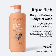 AQUA RICE Bright + Balance Body Gel Wash