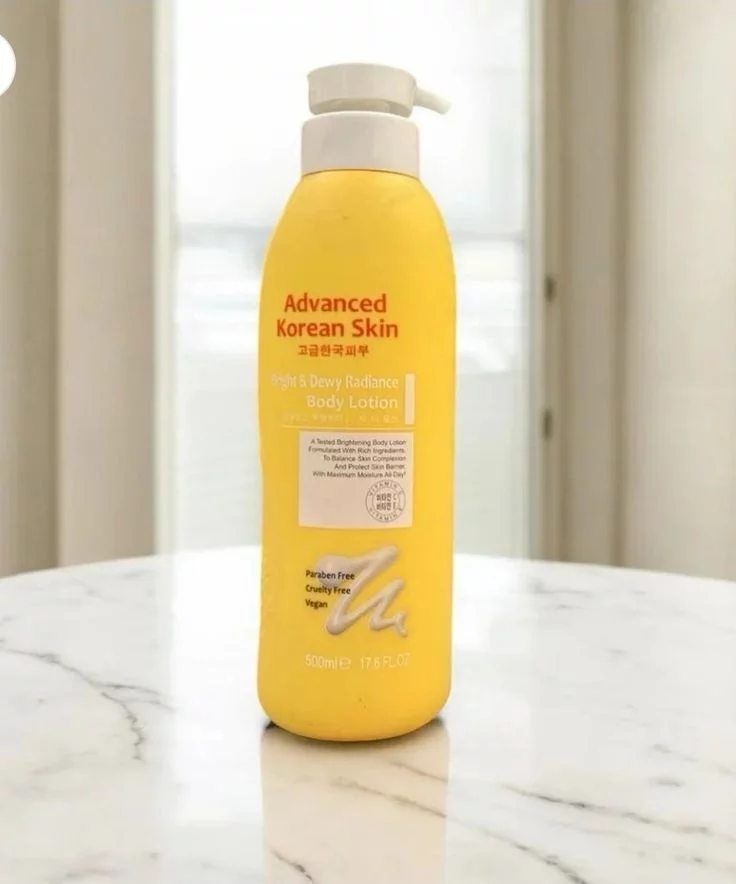 Advanced Korean Skin Bright & Dewy Radiance Body Lotion 500ml