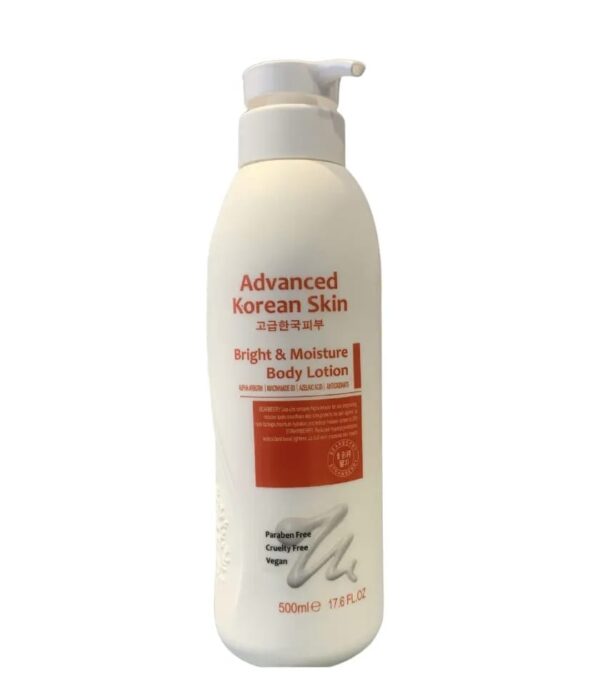 Advanced Korean Bright and Moisture body lotion 500ml