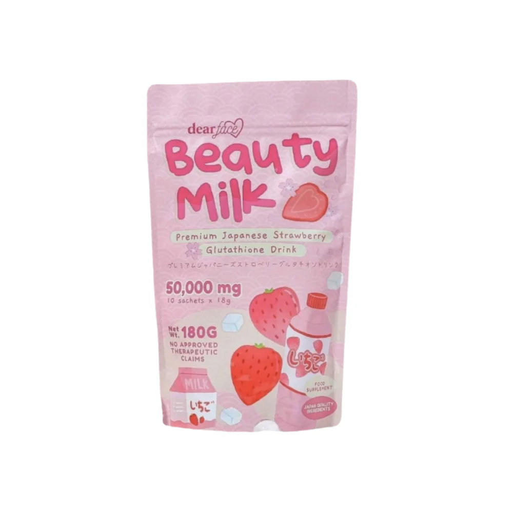 Beauty Milk Premium Japanese Strawberry Glutathione Drink 180g