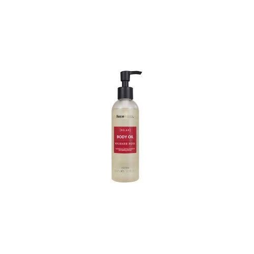 FaceFacts Relax Body Oil Rhubarb Rose 200ml