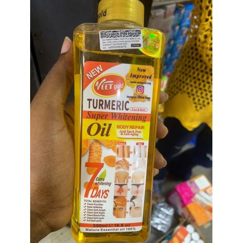 VEET GOLD Original veet-gold Turmeric body brightening and repair oil 500ml