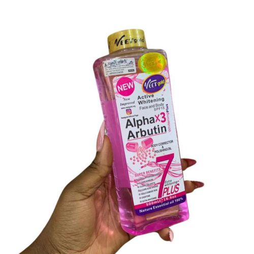 VEET GOLD Alpha X3 Arbutin Body corrector oil 500ml