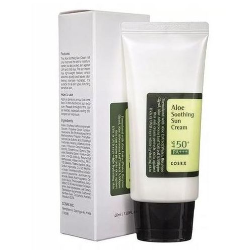 Cosrx Aloe Soothing Sun Cream SPF 50+ PA+++ Sunscreen, 50ml