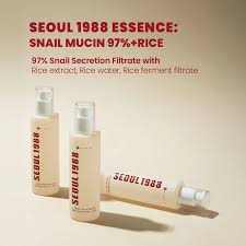 K-Secret Seoul 1988, Essence, Snail Mucin 97% + Rice 100ml