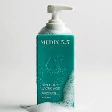 MEDIX 5.5 Glycolic + Lactic Acid Skin Perfecting Body Wash 444ml
