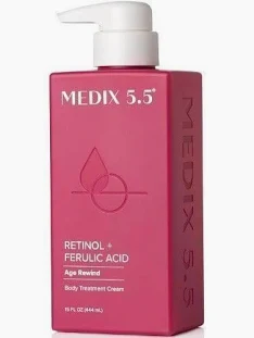 Medix 5.5 Retinol + Ferulic Acid Body Treatment Cream 444ml