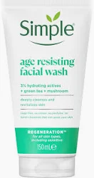 Simple Age Resisting Facial Wash 150ml