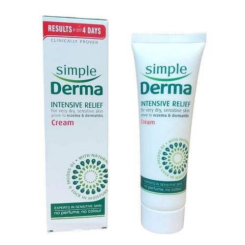 Simple Derma Intensive Relief Dry Skin/Sensitive Skin Cream 50ml