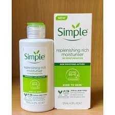 Simple, Replenishing Rich Moisturiser 125ml