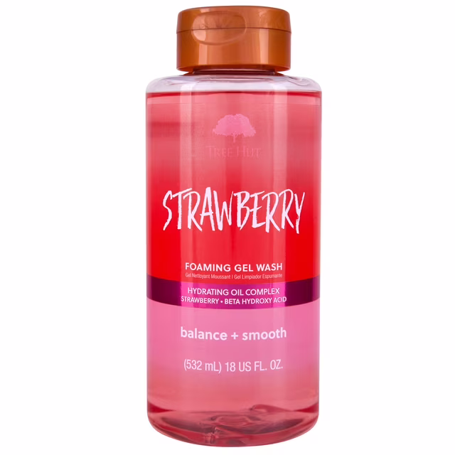 Tree Hut Strawberry Foaming Gel Wash 532ml